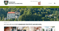 Desktop Screenshot of feistritz-wechsel.gv.at